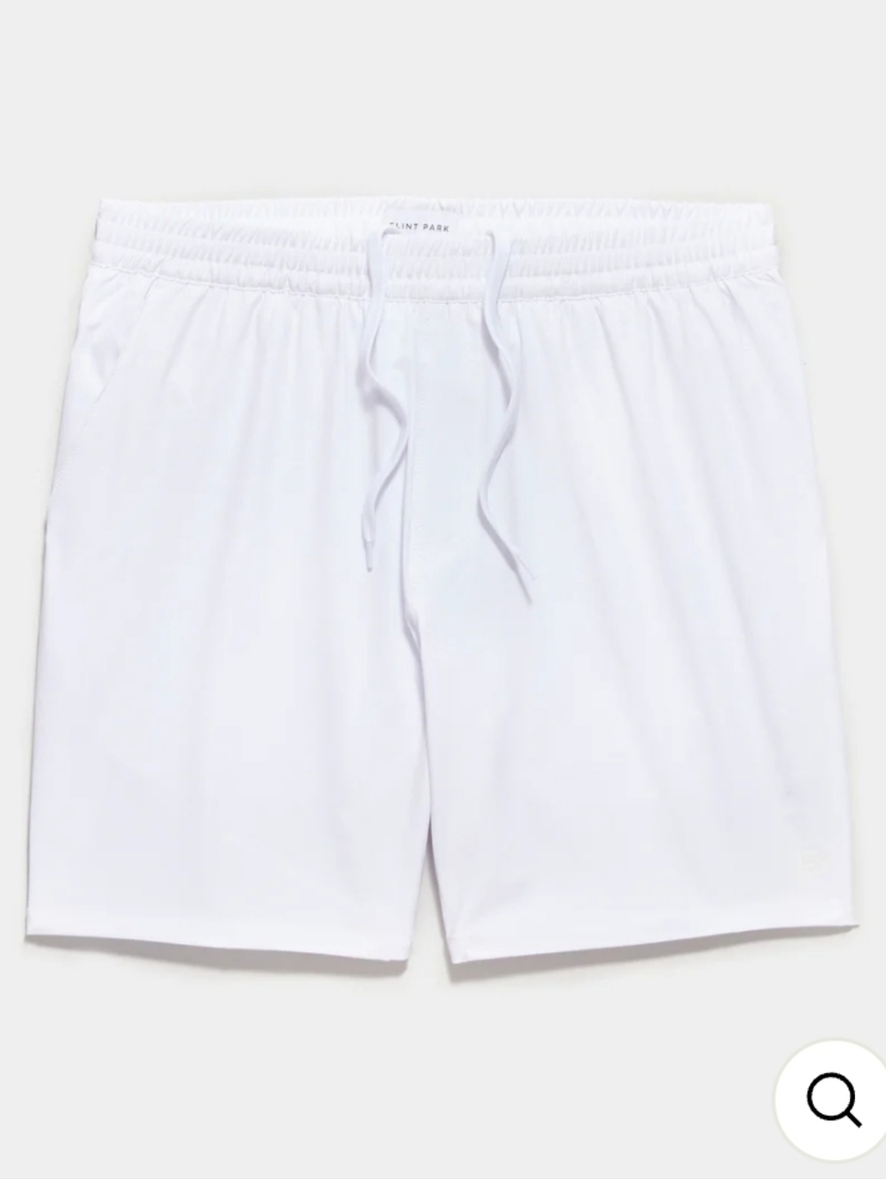 Men's Advantage Short (Lined) in White - Picture 8 of 12